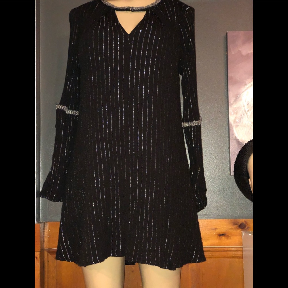 Chelsea & Violet  Beaded Swing Dress.